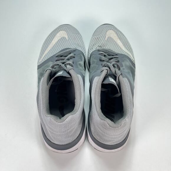 Nike FS Lite Run 3 Gray Athletic Low Top Running Shoes 807144-008 Men's Size 12 - Picture 6 of 12